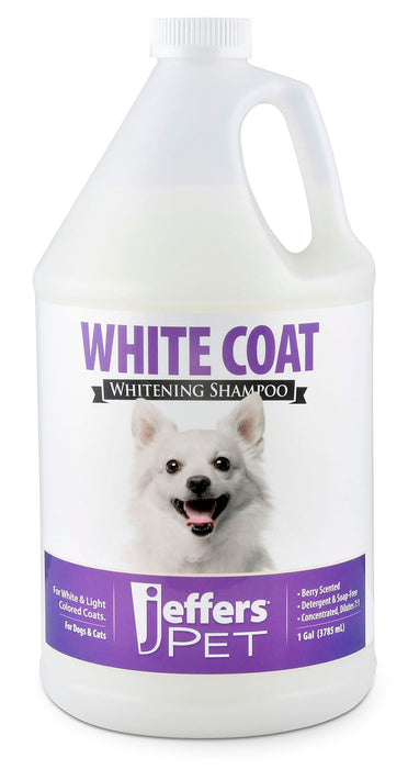 Jeffers White Coat Pet Shampoo - Gallon, White Coat Shampoo  