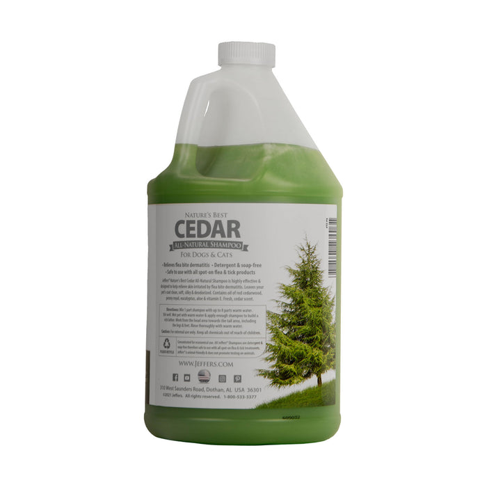 Nature's Best Cedar Shampoo for Dogs and Cats - Nature's Best Cedar Shampoo, gallon  