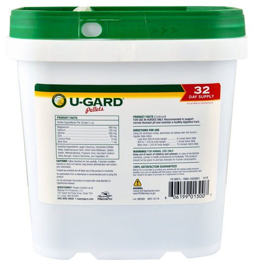 U - Gard Pellets - Jeffers - Animal Health & Wellness > Vitamins & Supplements