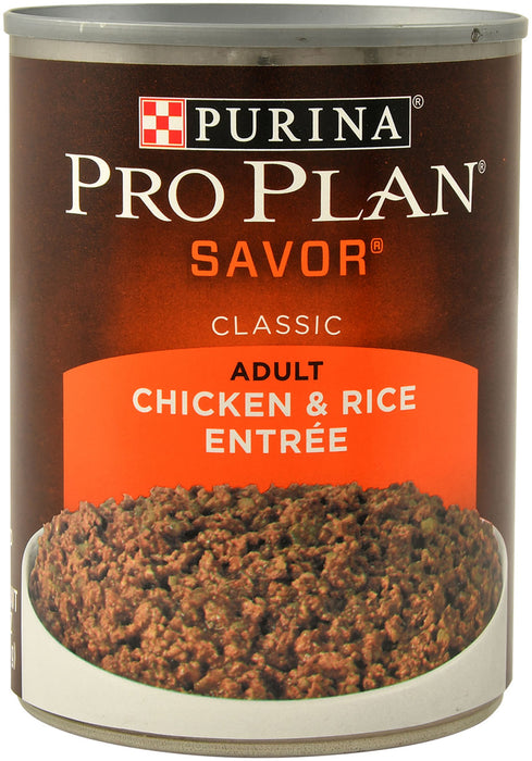 Pro Plan Savor Dog Food, Adult Chicken/Rice - Adult Beef/Rice  