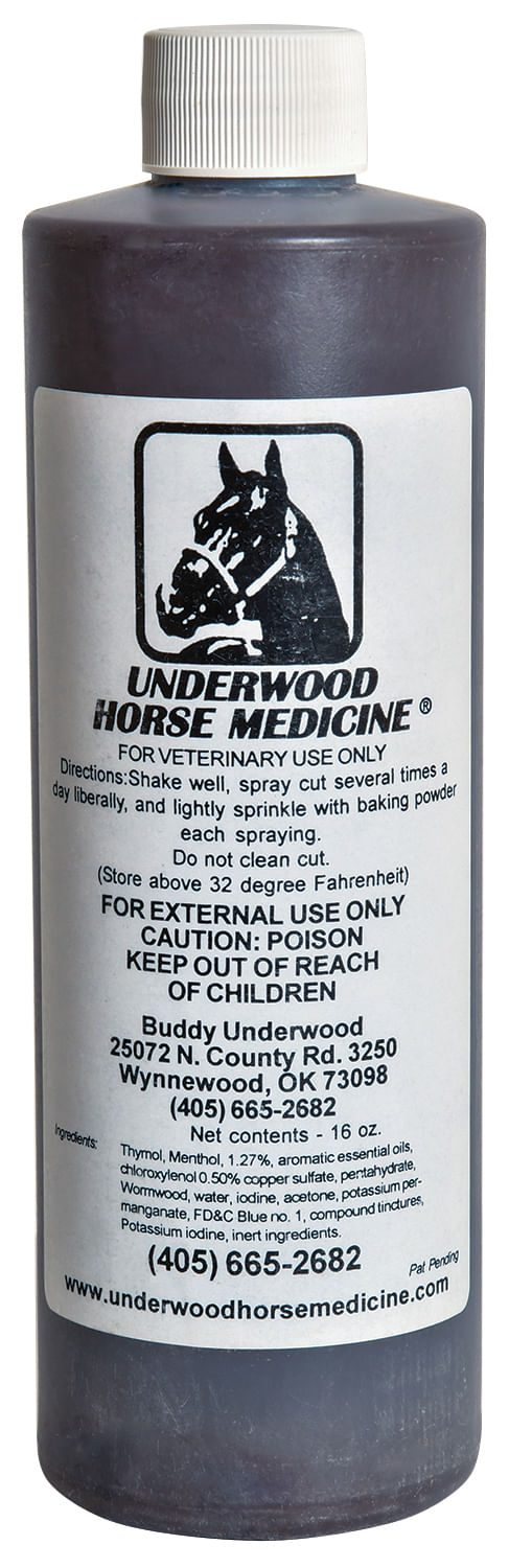 Underwood's Horse Medicine, 16 oz -   