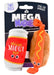 2-pk Beer & Hot Dog Mega Madness Small Dog Toy Set -   