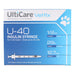 UltiCare U - 40 Insulin Syringes, 29ga x ½", Box of 100 ct - 01101UC-5 - 1/2 cc - 5