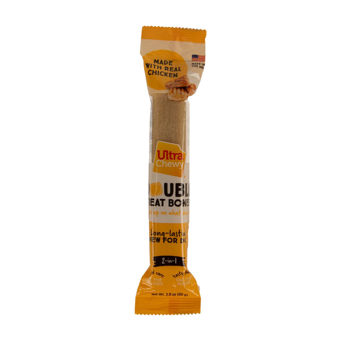 Ultra Chewy Double Treat Bone - Jeffers - Dog Supplies > Dog Treats > Bones