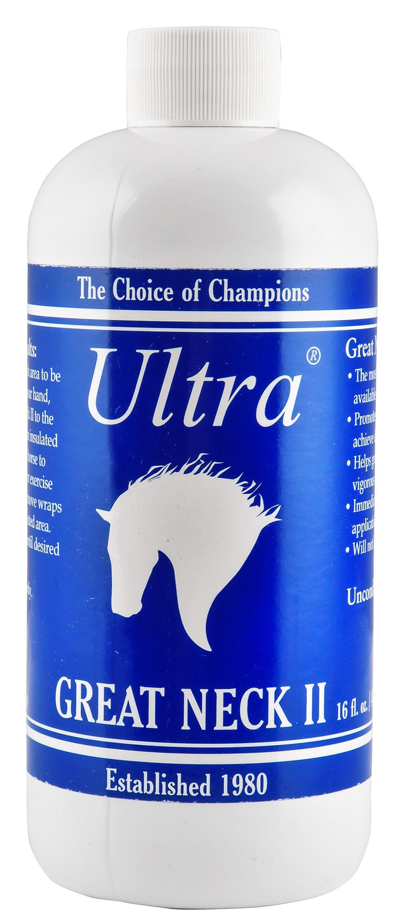Ultra Great Neck II Sweating Solution for Horses, Immediate