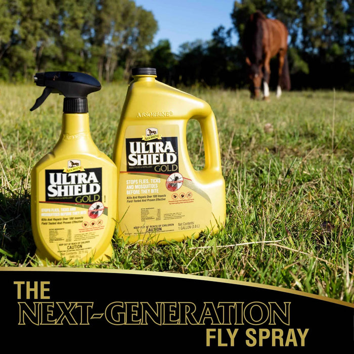 UltraShield® Gold Insecticide & Repellent - Y1VF - Gold - 128 oz - 1 - 6