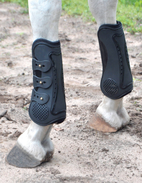 Uniquely English Tendon Boots, Medium - Jeffers - Horse Supplies > Horse Boots & Leg Wraps