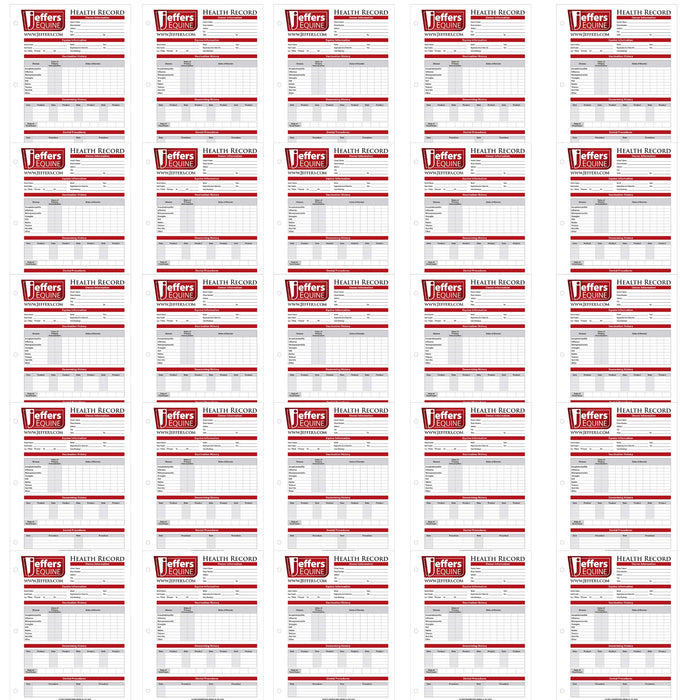 Jeffers Horse Health Records