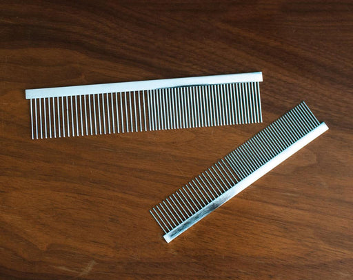 Jeffers Grooming Combs - 6"L Comb Fine/Coarse w/ 7/8" teeth  