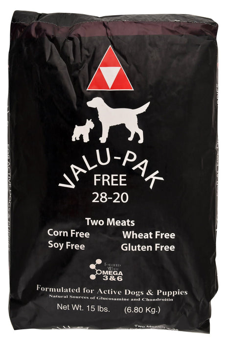 Valu - Pak Free 28 - 20 Dog Food (Black Bag) - Jeffers - Dog Supplies > Dog Food > Dry Dog Food