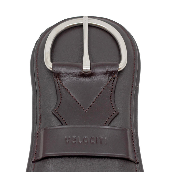 Velociti Western Leather Cinch with Memory Foam – Anatomical Horse Cinch - SEP262 - Dark Oil - 26" - 3