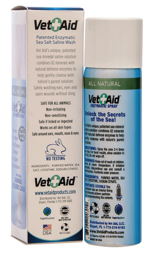 Vet - Aid Sea Salt Derma Spray, 4 oz - Jeffers - Animal Health & Wellness > Medical Supplies