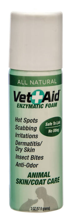 Vet - Aid Sea Salt Wound Foam, 2 oz - Jeffers - Animal Health & Wellness > Skin & Coat Care