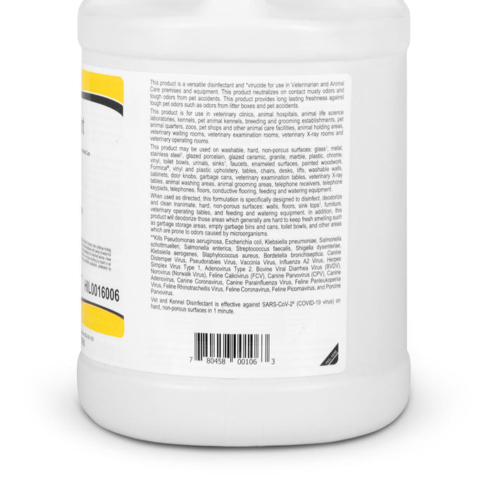 Vet and Kennel Disinfectant, 1 Gallon - 005PHX1-256 - 1 gallon - 4