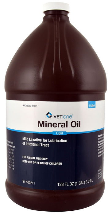 Vet Mineral Oil, Gallon Vet Mineral Oil, Gallon