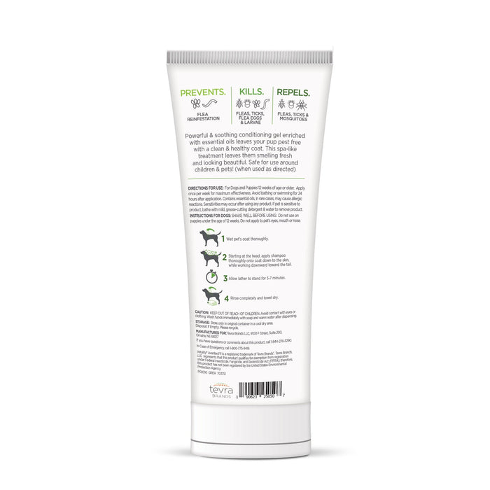 Vetality Avantect II Flea & Tick Shampoo for Dogs - Paraben & Sulfate Free - TVB3E - 8 oz - 1 ct - 2