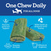 Vetality Brush Free Daily Dental Chews for Dogs, Plaque & Tartar Control, Fresh Breath - TVB3S - Mint - 30 ct - 8