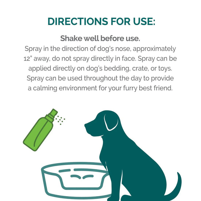 Vetality Harmony Pet Calming Spray for Dogs with Pheromones & Fragrance - Free - TVB3Z - 1.62 oz - 1 ct - 4