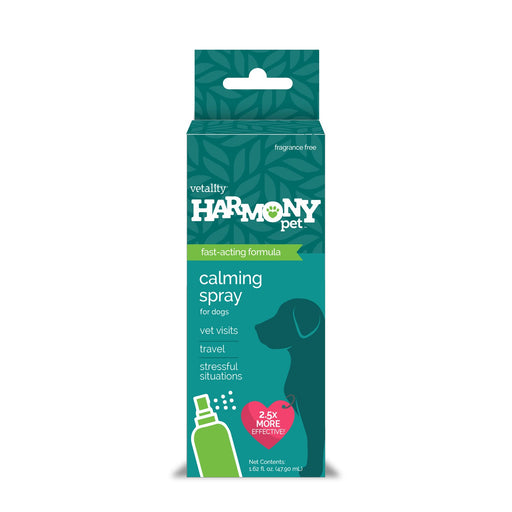 Vetality Harmony Pet Calming Spray for Dogs with Pheromones & Fragrance - Free - TVB3Z - 1.62 oz - 1 ct - 1