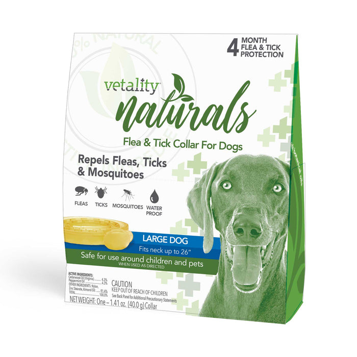Vetality Naturals Flea & Tick Collar for Dogs - TVB1J - Small/Medium - 3