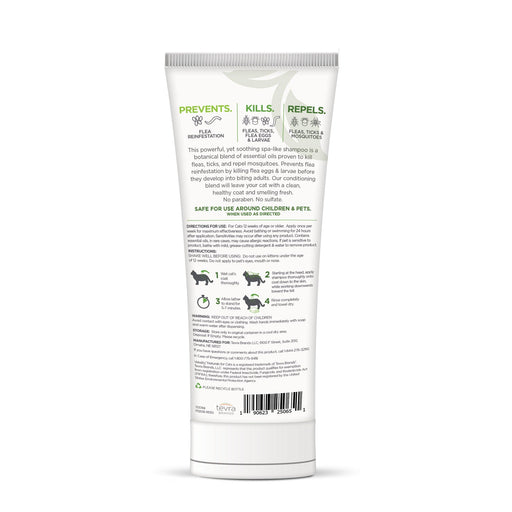 Vetality Naturals Flea & Tick Conditioning Shampoo for Cats & Kittens - TVB3N - 8 oz - 1 ct - 2