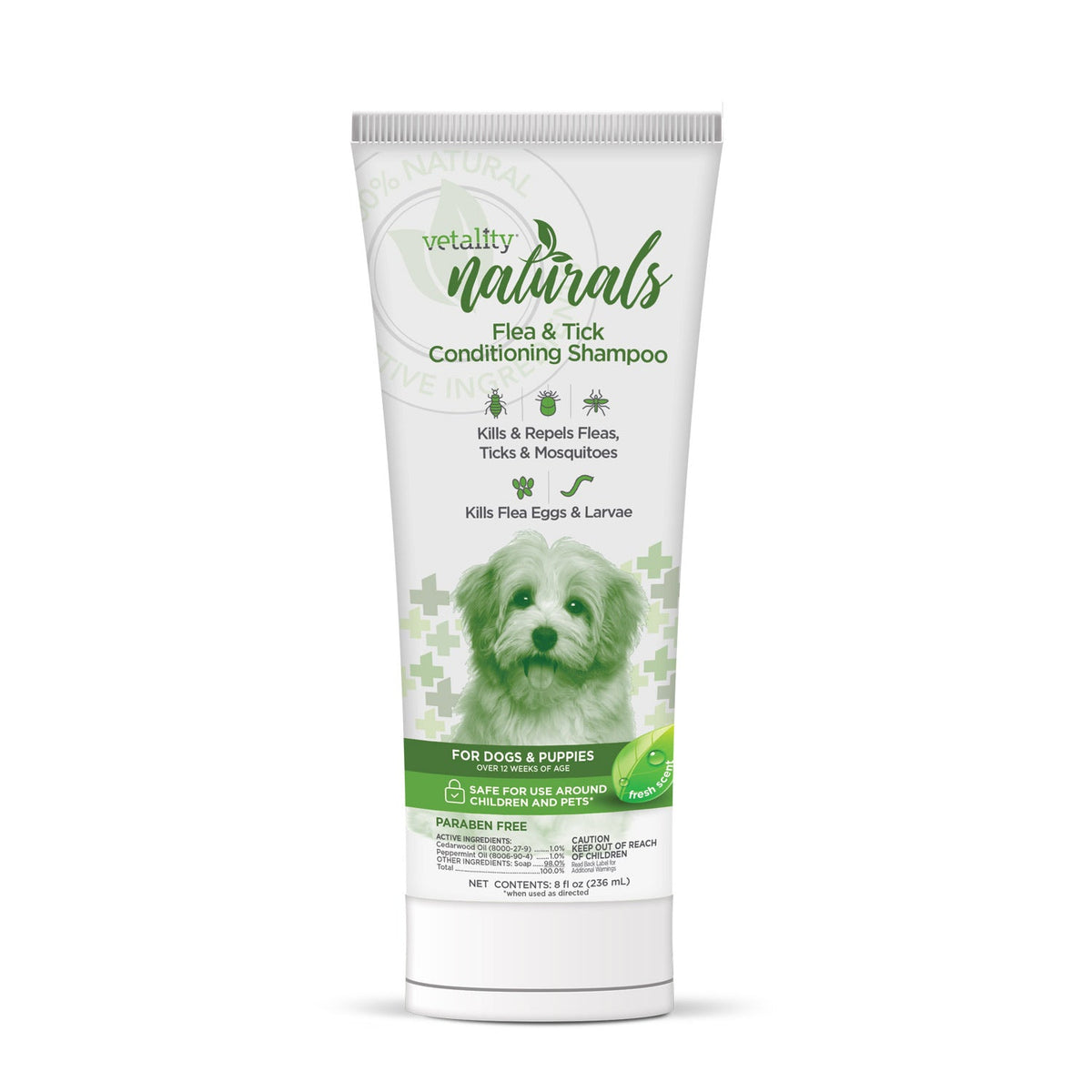 Flea Combs For Shampooing And Conditioning Reference: Vetality Naturals Flea Tick Conditioning Shampoo For Dogs