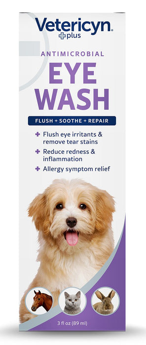 Vetericyn Plus All Animal Eye Wash, 3 oz - Jeffers - Animal Health & Wellness > Eye Care