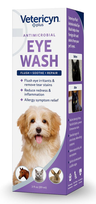 Vetericyn Plus All Animal Eye Wash, 3 oz - Jeffers - Animal Health & Wellness > Eye Care