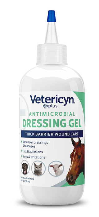 Vetericyn Plus Antimicrobial Dressing Gel, 8 oz - Jeffers - Animal Health & Wellness > Skin & Coat Care