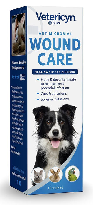Vetericyn Plus Antimicrobial Wound & Skin Care Spray - LANAC - 3 oz - 6