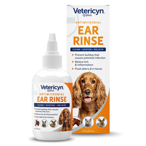 Vetericyn Plus Ear Rinse, 3 oz - Jeffers - Animal Health & Wellness > Ear Care