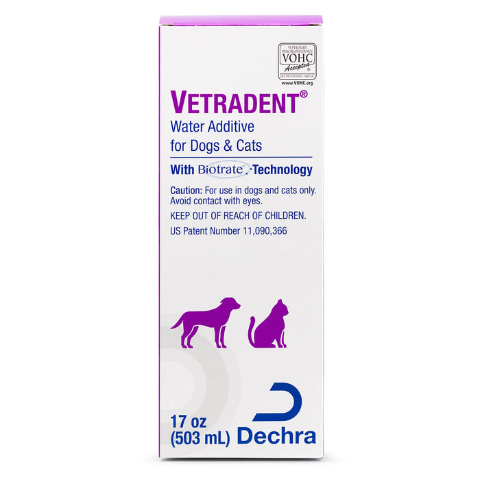 Vetradent Liquid Water Additive for Dogs & Cats, 17 oz - 018DP-53005 - 1
