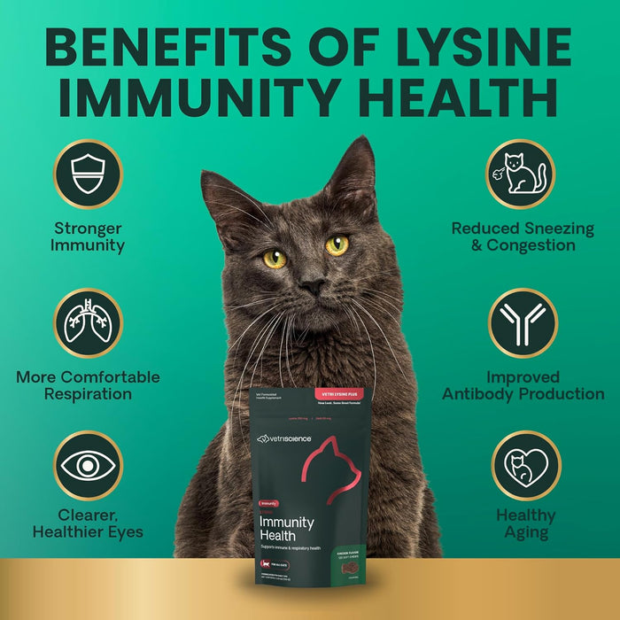Vetri Lysine Plus for Cats, 120 Bite - Sized Chews - 015VS01-120 - 4