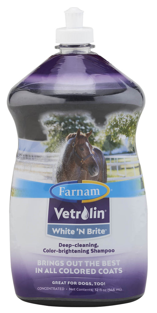 Vetrolin White 'N Brite Shampoo - Jeffers - Horse Supplies > Horse Grooming