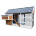 Vienna Chicken House – Large Two - Level Backyard Coop with Nesting Box - GAUE1 - 1