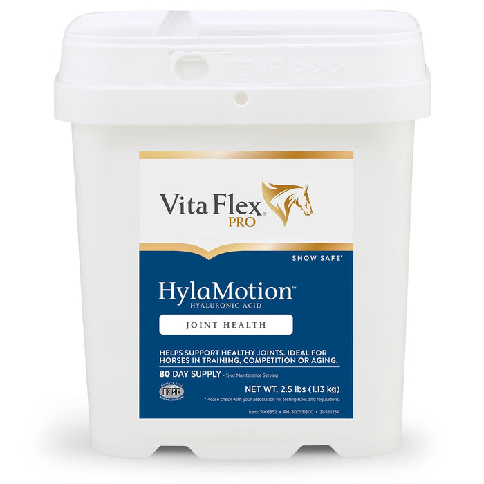 Vita Flex Hylamotion Hyaluronic Acid Joint Support Formula for Horses, 2.5 lbs - Jeffers - Animal Health & Wellness > Joint Health