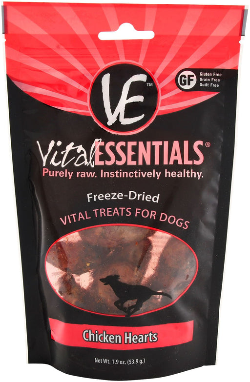 Vital Essentials Freeze - Dried Chicken Hearts Dog Treats - Jeffers - Dog Supplies > Dog Treats