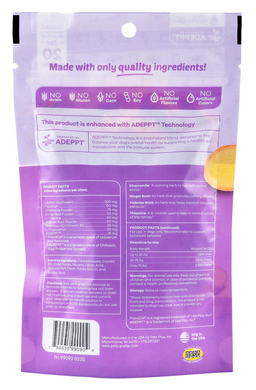 PetsPrefer Calming Soft Chews w/ ADEPPT -   