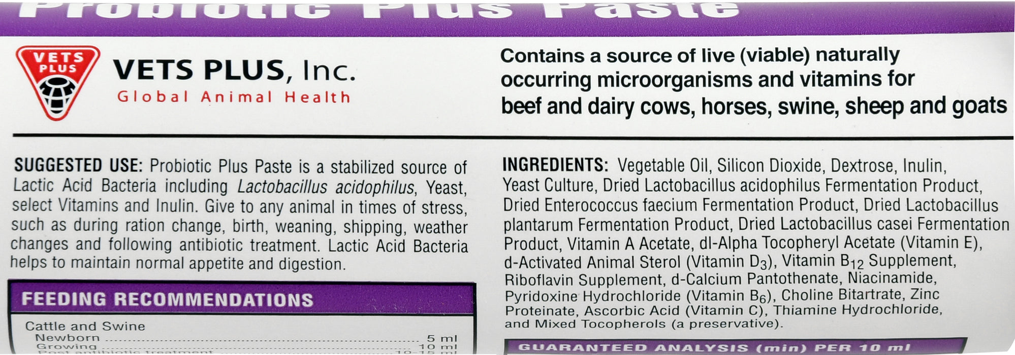 Probiotic Plus Paste