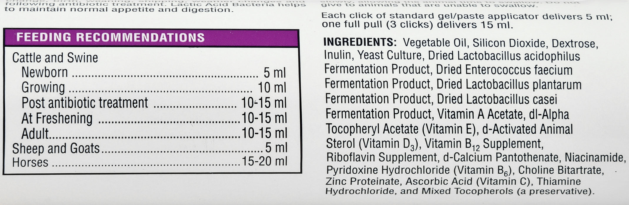 Probiotic Plus Paste