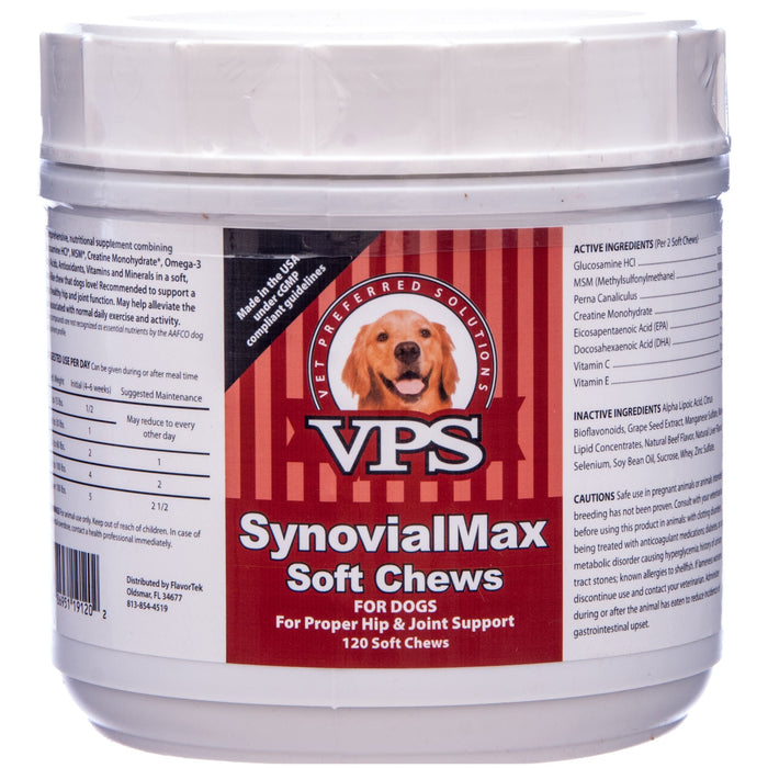 VPS SynovialMax Soft Chews - Jeffers - Animal Health & Wellness > Joint Health