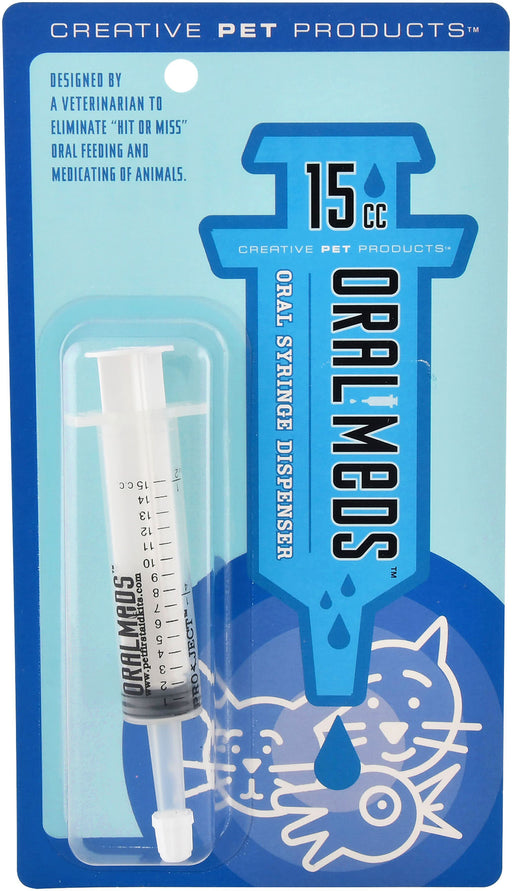 Oral Meds Dispenser - Oral Meds 15 cc Syringe Dispenser  