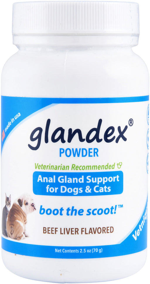 Glandex Powder for Dogs and Cats, Beef Liver Flavor - 2.5 oz Glandex Powder, Beef Liver  