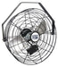 18" 3300 cfm High Velocity 3-Speed Wall Mount Fan -   