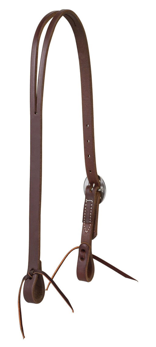 Weaver Leather Working Cowboy Split Ear Headstall, Full Size - Stainless  