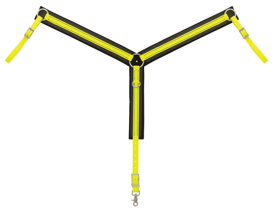 Trail Gear Breast Collar - Orbit Yellow  