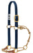 Weaver Horseman's Halter - Navy/Tan Large 