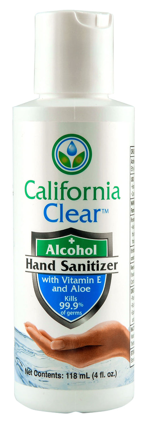 California Clear Hand Sanitizer Gel - 4 oz California Clear Hand Sanitizer Gel  