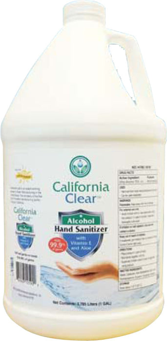 California Clear Hand Sanitizer Gel - 144 gal/pallet (Drop-Shipped) California Clear Hand Sanitizer Gel  