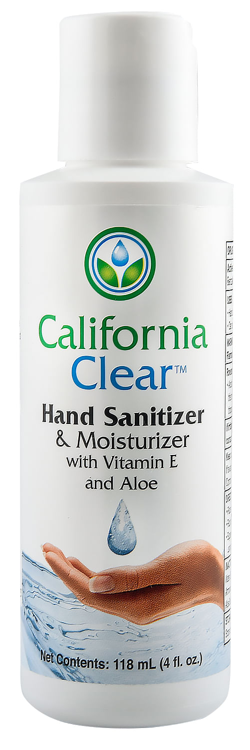 California Clear Hand Sanitizer Lotion - 4 oz California Clear Hand Sanitizer Lotion  